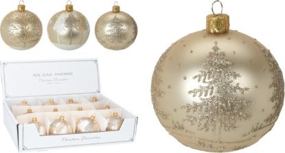 Prekės „Žaisliukas eglutės 80 mm mix Gold Tree“ paveikslėlis