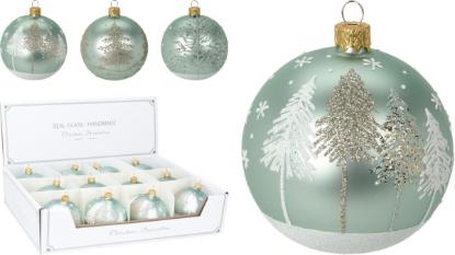 Prekės „Žaisliukas eglutės 80 mm mix Blue Tree“ paveikslėlis