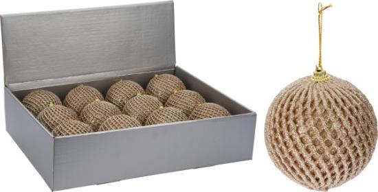 Prekės „Žaisliukas eglutės blizgus geltonas 100 mm“ paveikslėlis