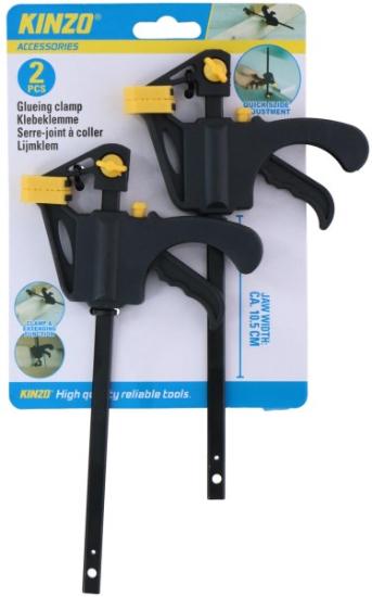 Prekės „Spaustuvai automatiniai 195 mm/10 cm 2 vnt Kinzo“ paveikslėlis
