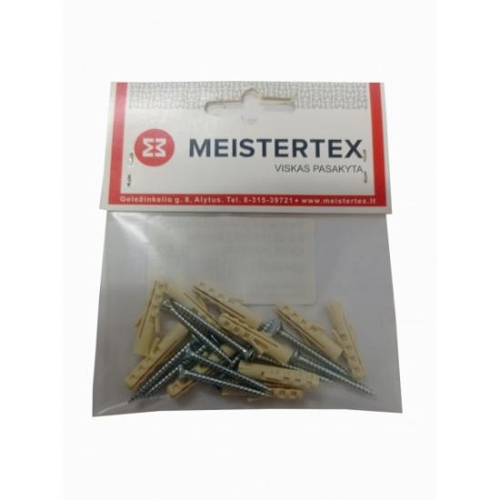 Prekės „Kaištis su įsukukamu sraigtu 5x30 mm 10 vnt Sormat Meistertex“ paveikslėlis