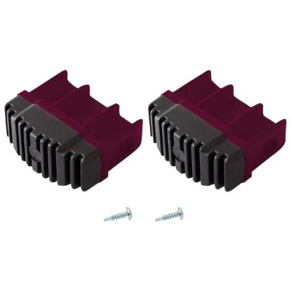 Prekės „Kojelė kopėčioms 60x20 mm vidinė 2 vnt Corda“ paveikslėlis