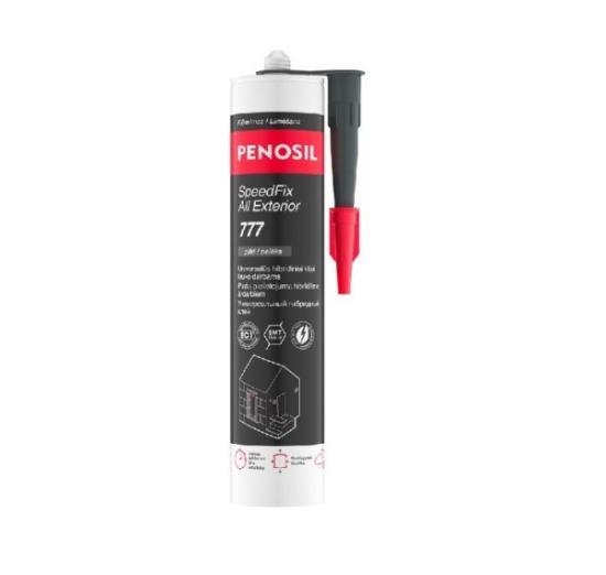 Prekės „Hibridiniai klijai Penosil SpeedFix All Exterior 777, pilki, 290 ml“ paveikslėlis