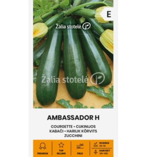 Prekės „Sėklos cukinijos AMBASSADOR H 1 g“ paveikslėlis