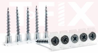 Prekės „Savisriegiai į metalą GKP 3,9x25 mm juostoje 1000 vnt DWFJ T-Fix“ paveikslėlis