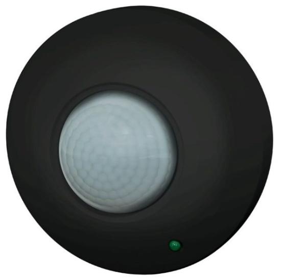 Prekės „Judesio jutiklis, PIR 230 Vac, 360°, 6m, 1200W, paviršinis, juodas, THORGEON“ paveikslėlis