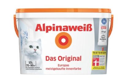 Prekės „Dažai vidaus Alpinaweiss DasOriginal, 4 l“ paveikslėlis