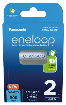 Prekės „Elementai kraunami PANASONIC-ENELOOP AAA 800mAh 2vnt“ paveikslėlis