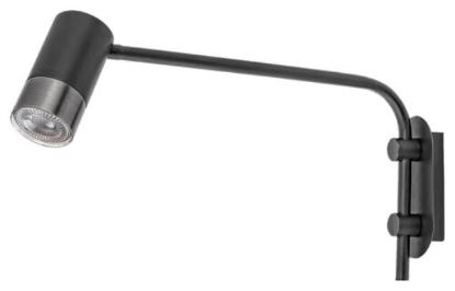 Prekės „Šviestuvas ZIRCON 1xGU10 380 mm matinis juodas“ paveikslėlis
