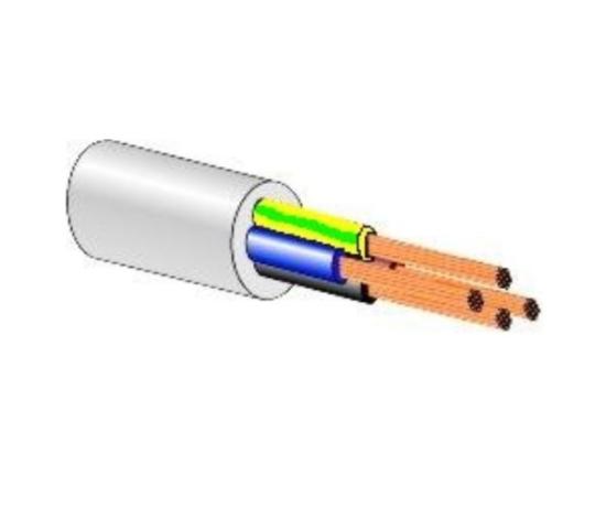 Prekės „Kabelis BVV-LL 2x1,5 mm², rulonas 10m“ paveikslėlis