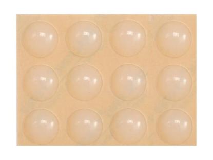 Prekės „Padukai baldams lipnūs silikoniniai 13 mm 12 vnt Vorel 74912“ paveikslėlis