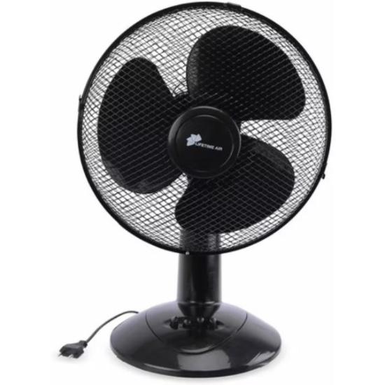 Prekės „Ventiliatorius stalinis 38W 30cm Lifetime juodas“ paveikslėlis