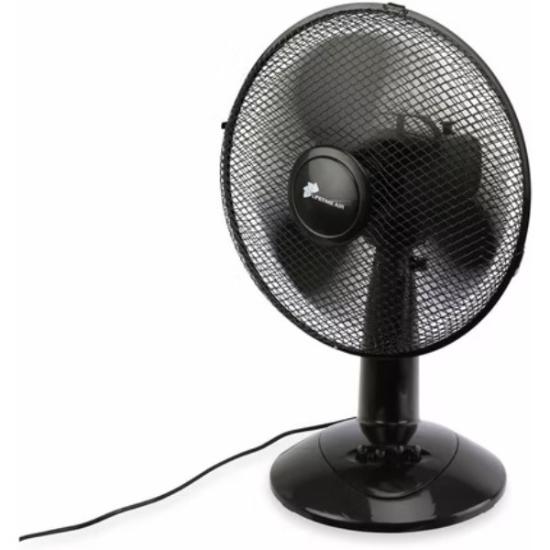 Prekės „Ventiliatorius stalinis 38W 30cm Lifetime juodas“ paveikslėlis