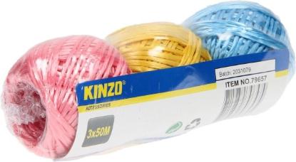 Prekės „Virvė 1mm 3vntx50m PP Kinzo“ paveikslėlis