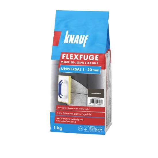 Prekės „Plytelių siūlių užpildas Flexfuge Universal DUNKELBRAUN 1 kg“ paveikslėlis
