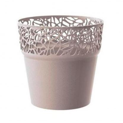 Prekės „Vazonas DTRE145 Tree, mocca spalvos, 14,5 cm“ paveikslėlis