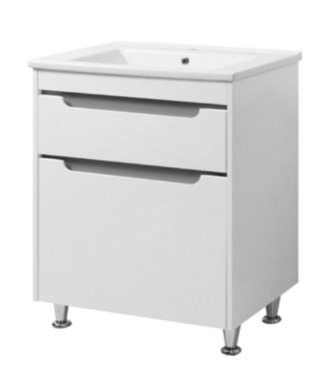 Prekės „Komplektas spintelės ir praustuvo VALENCIA GREY TNB-2D85cm“ paveikslėlis
