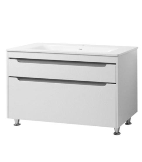 Prekės „Komplektas spintelės ir praustuvo VALENCIA GREY TNB-2D100cm“ paveikslėlis