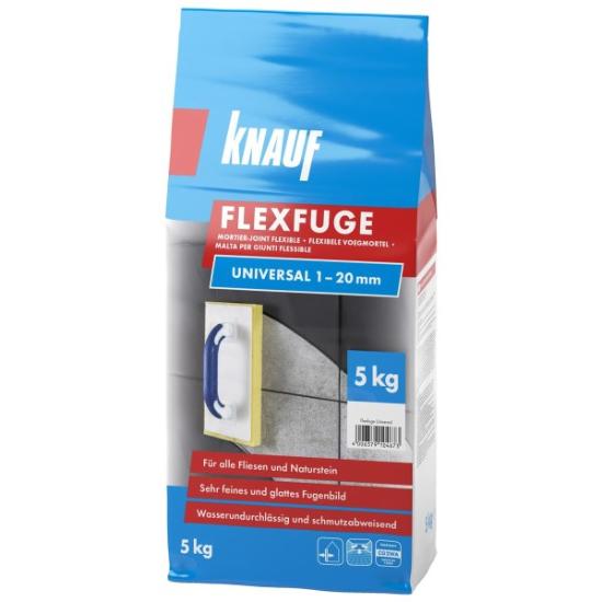 Prekės „Plytelių siūlių užpildas Flexfuge Universal SANDGRAU 5 kg“ paveikslėlis