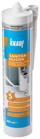 Prekės „Silikonas sanitarinis ZEMENTGRAU 300 ml“ paveikslėlis