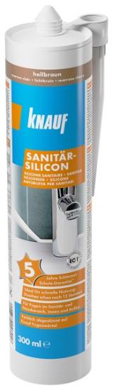 Prekės „Silikonas sanitarinis HELLBRAUN 300 ml“ paveikslėlis