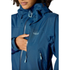 Prekės nuotrauka Moteriška striukė nuo lietaus Rab Downpour Mountain Jacket Wmns - Violetinė, XL