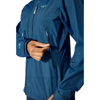 Prekės nuotrauka Moteriška striukė nuo lietaus Rab Downpour Mountain Jacket Wmns - Violetinė, XL