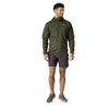 Prekės nuotrauka Vyriška striukė nuo vėjo Rab Windgather Hoody - pine- pepper, M