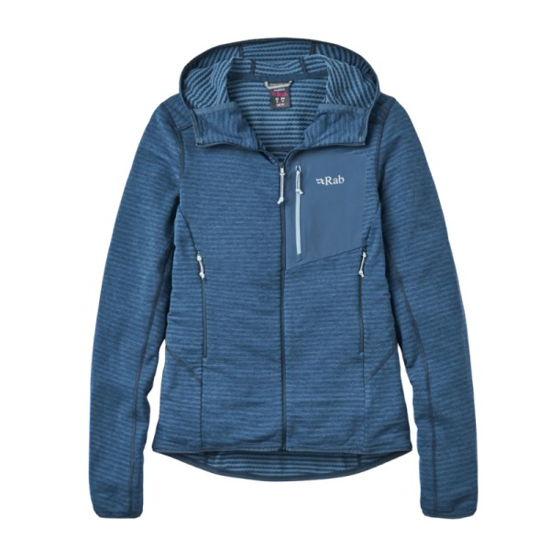 Prekės nuotrauka Moteriškas džemperis Rab Ascendor Light Hoody Wmns - Mėlyna, L