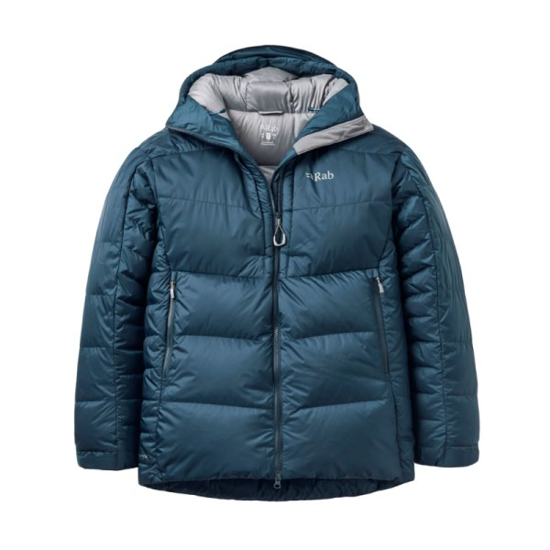 Prekės nuotrauka Vyriška pūkinė striukė Rab Positron Pro Hoody - Tamsiai mėlyna, M