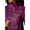 Prekės nuotrauka Moteriška pūkinė striukė Rab Positron Pro Hoody Wmns - Tamsiai mėlyna, S