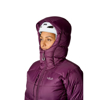 Prekės nuotrauka Moteriška pūkinė striukė Rab Positron Pro Hoody Wmns - Tamsiai mėlyna, L