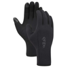 Prekės nuotrauka Vyriškos pirštinės Rab Power Stretch Contact Gloves - Juoda, L