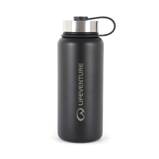 Prekės nuotrauka Termo gertuvė Lifeventure 1 Litre Flask - Juoda