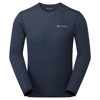 Prekės nuotrauka Vyriški marškinėliai Montane Dart Nano Long Sleeve T Shirt - Tamsiai mėlyna, S