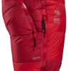 Prekės nuotrauka Pūkinės kelnės Montane Apex 8000 Down Salopettes - Raudona, L