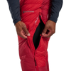 Prekės nuotrauka Pūkinės kelnės Montane Apex 8000 Down Salopettes - Raudona, L