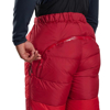Prekės nuotrauka Pūkinės kelnės Montane Apex 8000 Down Salopettes - Raudona, L
