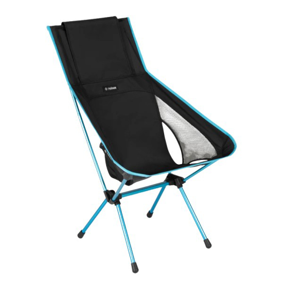 Prekės nuotrauka Turistinė kėdė Helinox Sunset Chair (re) - Žydra
