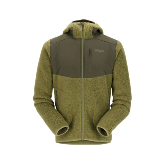 Prekės nuotrauka Vyriškas džemperis Rab Outpost Hoody - Žalia, XL