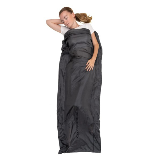 Prekės nuotrauka Miegmaišio įdėklas Lifeventure Silk Sleeping Bag Liner Rectangular - Stačiakampis