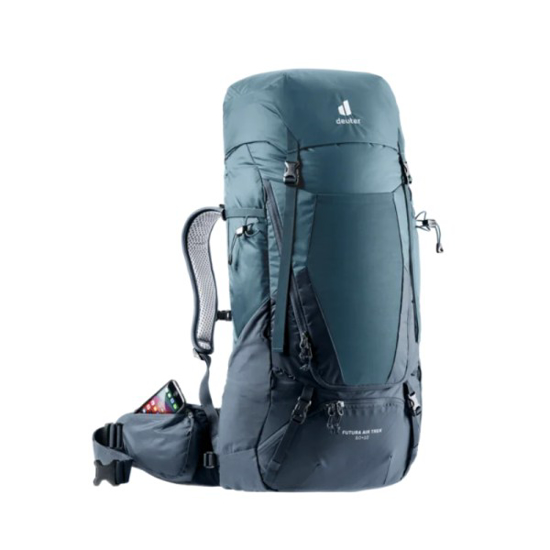 Prekės nuotrauka Turistinė kuprinė Deuter Futura Air Trek 50+10 - Tamsiai mėlyna
