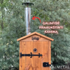 Prekės nuotrauka Rūkykla medinė 225L Kalwood Classic Kalmetal KWCL225