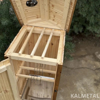 Prekės nuotrauka Rūkykla medinė 225L Kalwood Classic Kalmetal KWCL225
