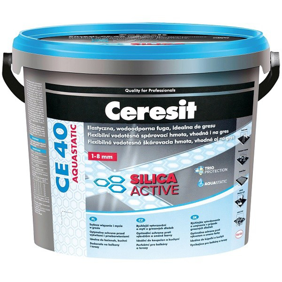 Prekės nuotrauka Plytelių siūlių glaistas CERESIT CE40/13 Antracitas 2 kg