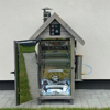 Prekės nuotrauka Rūkykla elektrinė 180L Kalwood su dūmų generatoriumi, antracitas Kalmetal KW180A