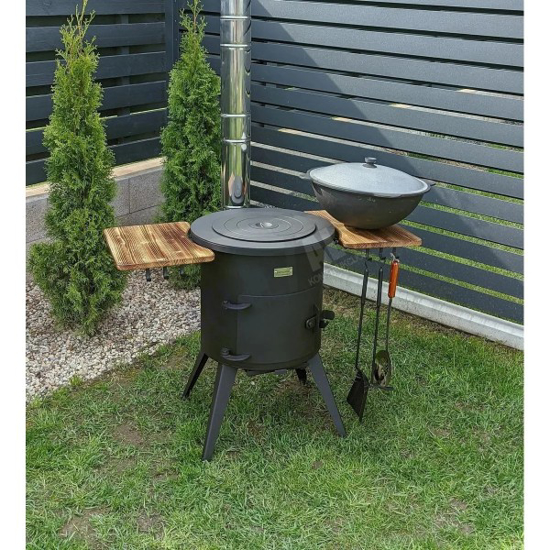 Prekės nuotrauka Krosnelė kazanui PREMIUM MAX 12 L Kalmetal 3 mm KAZ12X3KX