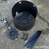 Prekės nuotrauka Dujinė kazano krosnelė 12L Kalmetal  3 mm KAZDUJ12