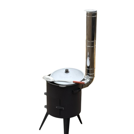 Prekės nuotrauka Krosnelė kazanui STANDART PLUS 12L Kalmetal 3 mm KAZS12X3KU