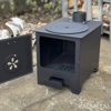 Prekės nuotrauka Krosnelė Buržuika 6kW su rinkėmis Kalmetal BUR6RST